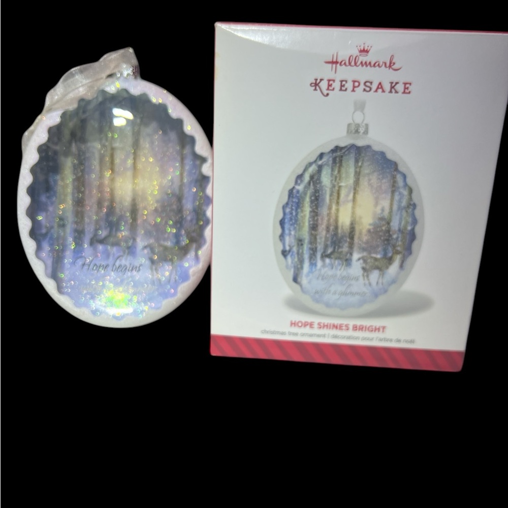 HALLMARK | KEEPSAKE 2014 HOPE SHINES BRIGHT TREE ORNAMENT